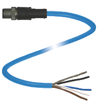 连接电缆 V1SD-G-5M-PUR-ABG
