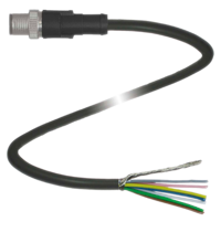 电缆插头 V19SY-G-BK10M-PUR-ABG