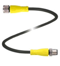 连接电缆 V1-G-S-BK0，5M-PUR-A-V1-G